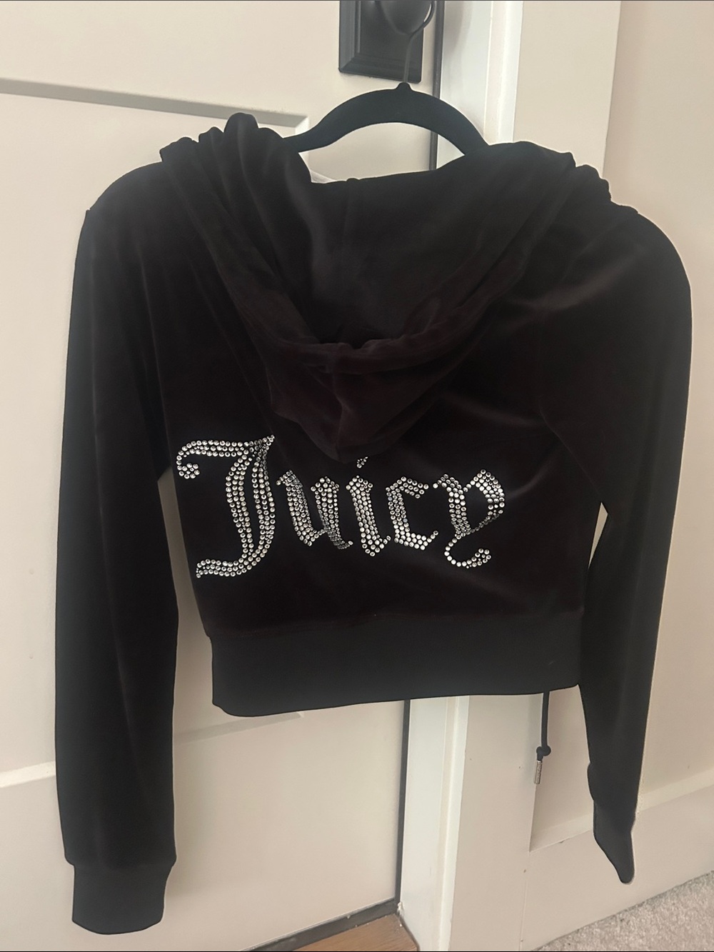 Juicy Couture black cropped jacket